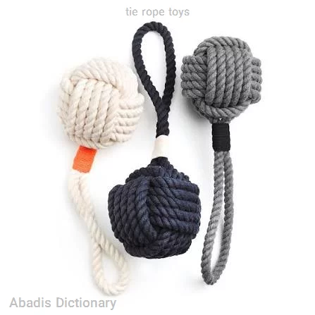 tie rope toys